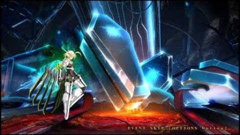 Lambda-11 VS Noel Vermillion/Mu-12 - BLAZBLUE CHRONOPHANTASMA EXTEND