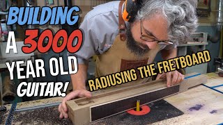 How To Build An Acoustic Guitar Episode 32 (Radiusing and Gluing On The Fretboard) by Driftwood Guitars 16,235 views 1 year ago 18 minutes