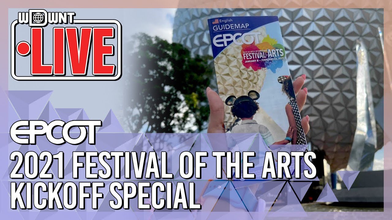 🔴LIVE 2021 Festival of the Arts Kickoff Special From EPCOT