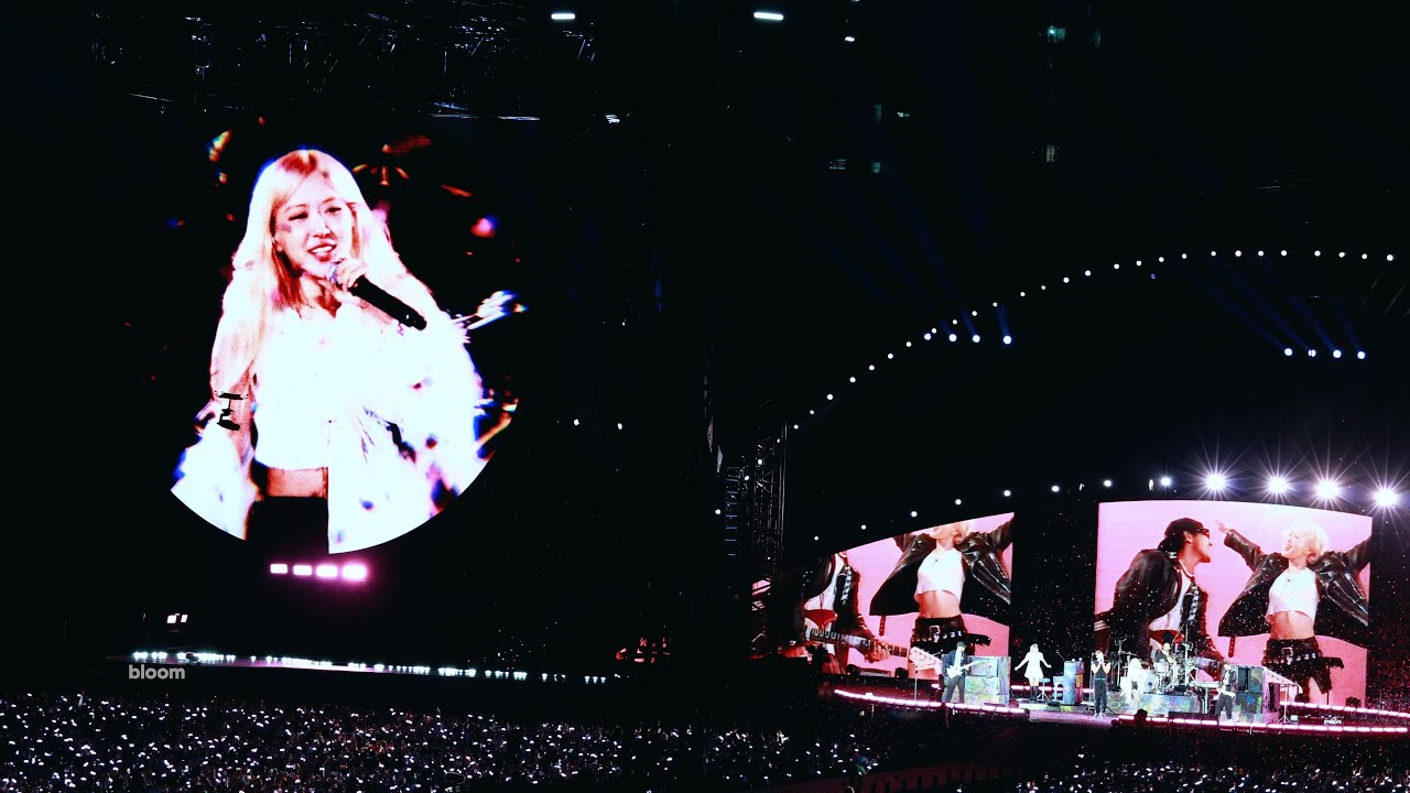 Coldplay×ROSÉ - APT. | 콜드플레이×로제 - 아파트(2번) | 콜드플레이 내한공연 4회차 250422 | 'MUSIC of the SPHERES' in Korea