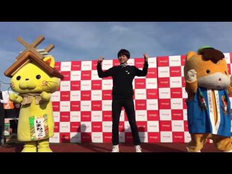 2015/11/29② しまねっこ＆ぐんまちゃん ２回目のステージ