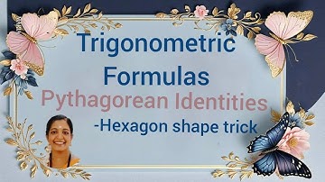 Trigonometric formulas 💥 Pythagorean Identities 