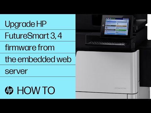 Upgrade Firmware from Embedded Web Server | HP Enterprise & Managed Printers FutureSmart 3, 4 | HP