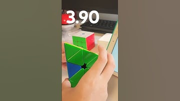 Best of Day 284 Pyraminx Challenge (3.90) #noobcuber #asmr #cubing