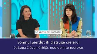 DR. LAURA CRĂCIUN-CHIRIȚĂ: CEA MAI MARE GREȘEALĂ PE CARE O FACEM ÎNAINTE DE SOMN