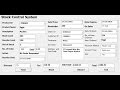 How to Create Stock Control System in Excel Using VBA - Full Tutorial