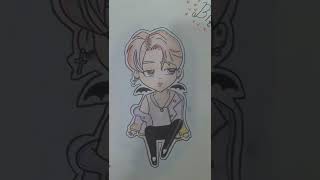 bts jimin cute chibi 😁#cute #chibi #jimin