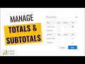Customize Subtotals and Totals in your Power BI matrix/tables