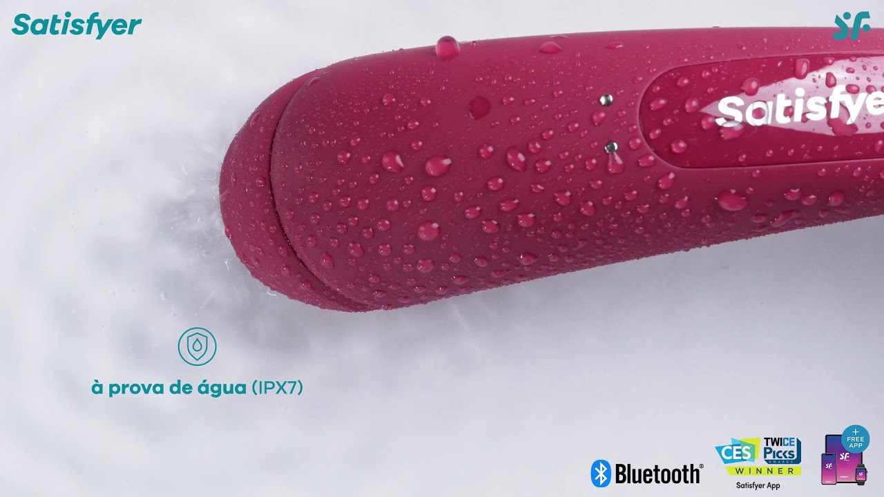 Satisfyer Curvy 1+ Bordô - Vídeo do produto em Português