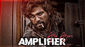 AMPLIFIER - ALLU ARJUN EDIT | Allu Arjun New Status | Amplifier Slowed Song | Filmy Gossip