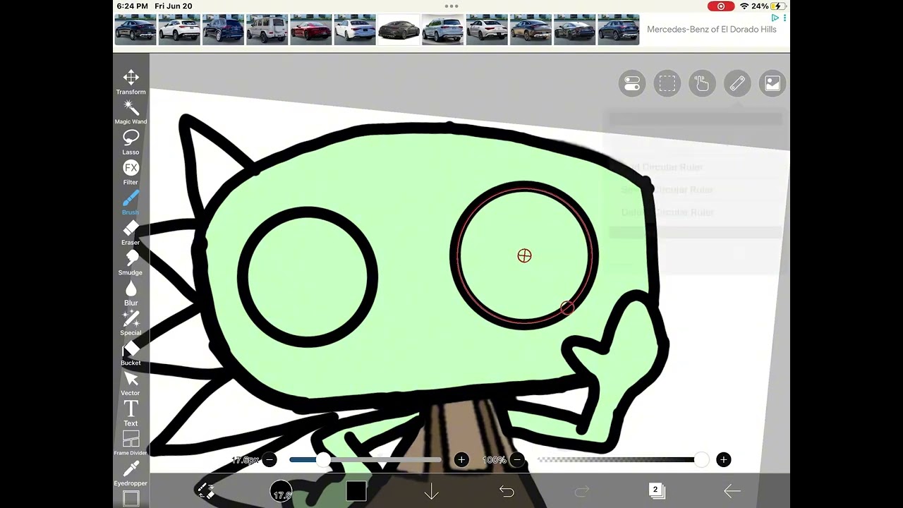 Emily Made a dandy’s world oc