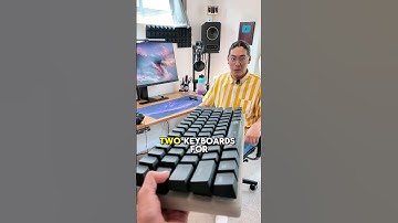 He did NOT Expect that second keyboard...