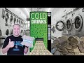 Collecting all the money from a laundromat vending machine