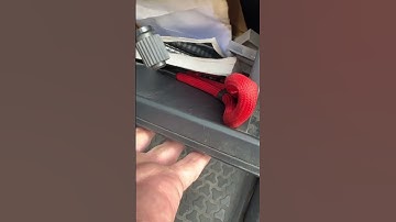 Accessing behind the glove box