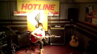 川村奈緒さん②　HOTLINE2013/6/9　島村楽器松本店　店予選動画