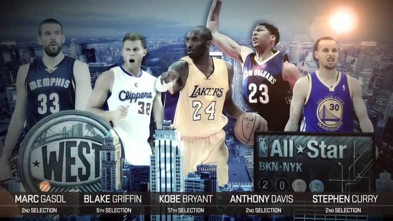 Bleacher Report - The 2015 NBA All-Star Game starters have been
