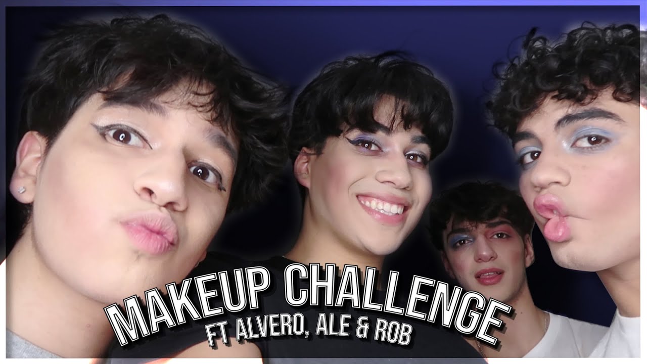 makeup challenge with friends