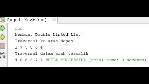 PROGRAM JAVA | DOUBLE LINKED LIST PROGRAM JAVA | PROGRAM JAVA NETBEANS DOUBLE LINKED LIST