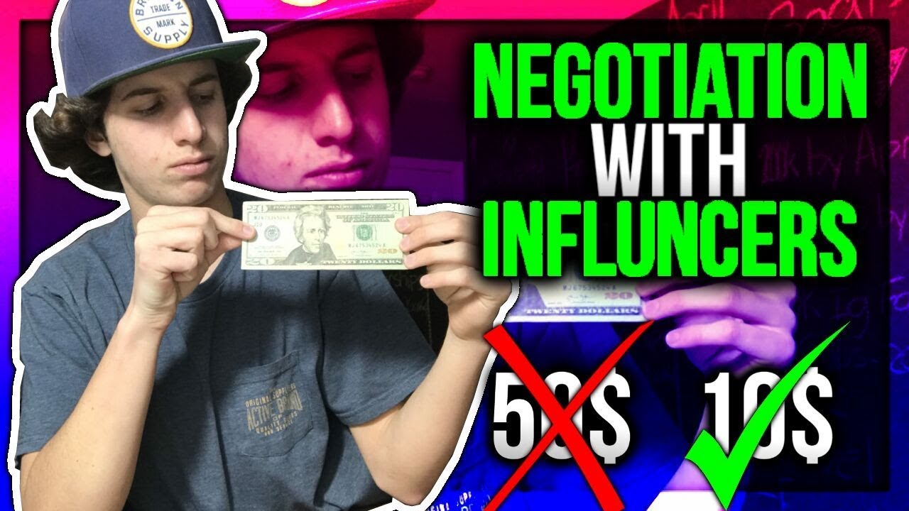 How To Negotiate With Instagram Influencers! - YouTube