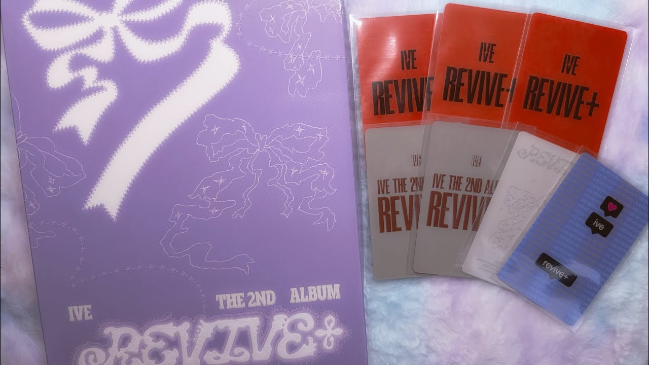 IVE REVIVE+ アルバム 追加分開封動画❕