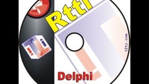 Delphi RTTI Video Aula 01 - Introdução