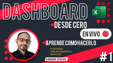 DASHBOARD desde cero, aprende todo lo basico para hacerlo en Excel ✔️, Sesión en vivo Dashboard