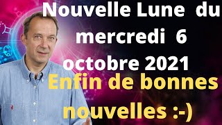 Astrologie nouvelle lune du mercredi 6 octobre 2021