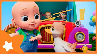 Las Ruedas del Autobús 🚌 LOOLOO KIDS 👶🏼 Canción Infantil | El Reino Infantil