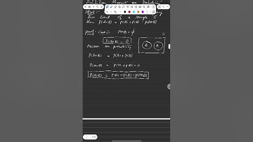 Addition Theorem of probability 
