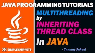 Multithreading in Java by Inheriting Thread Class | Multithreading Part - 2