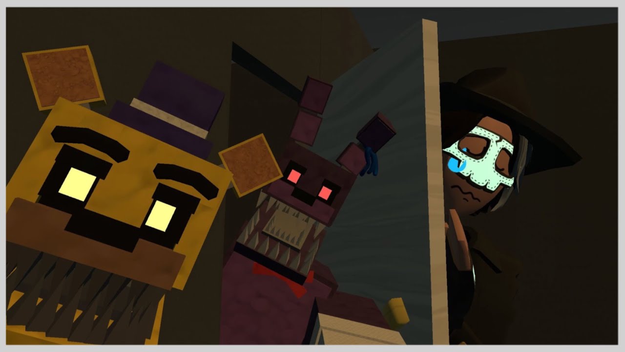 Recreating FNAF Moments in Rec Room (FNAF 4) YouTube