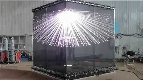 Transparent Cube Screen