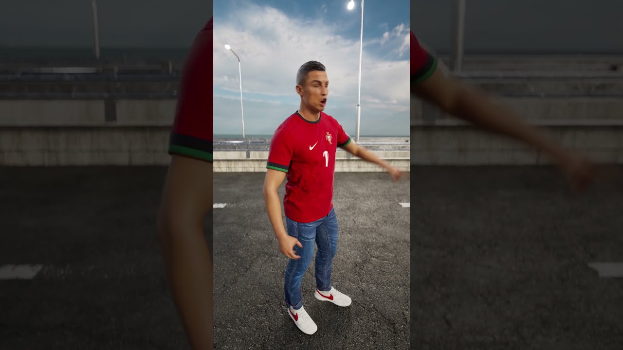 Ronaldo Jumps Over His IShowSpeed Lamborghini