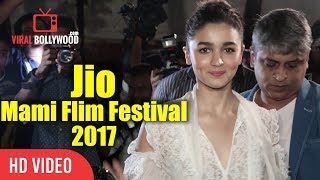 Alia Bhatt At Jio Mami Film Festival 2017 | Viralbollywwod