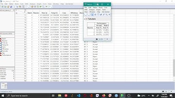 Categorical data tabular summary (Tabulate) - JMP