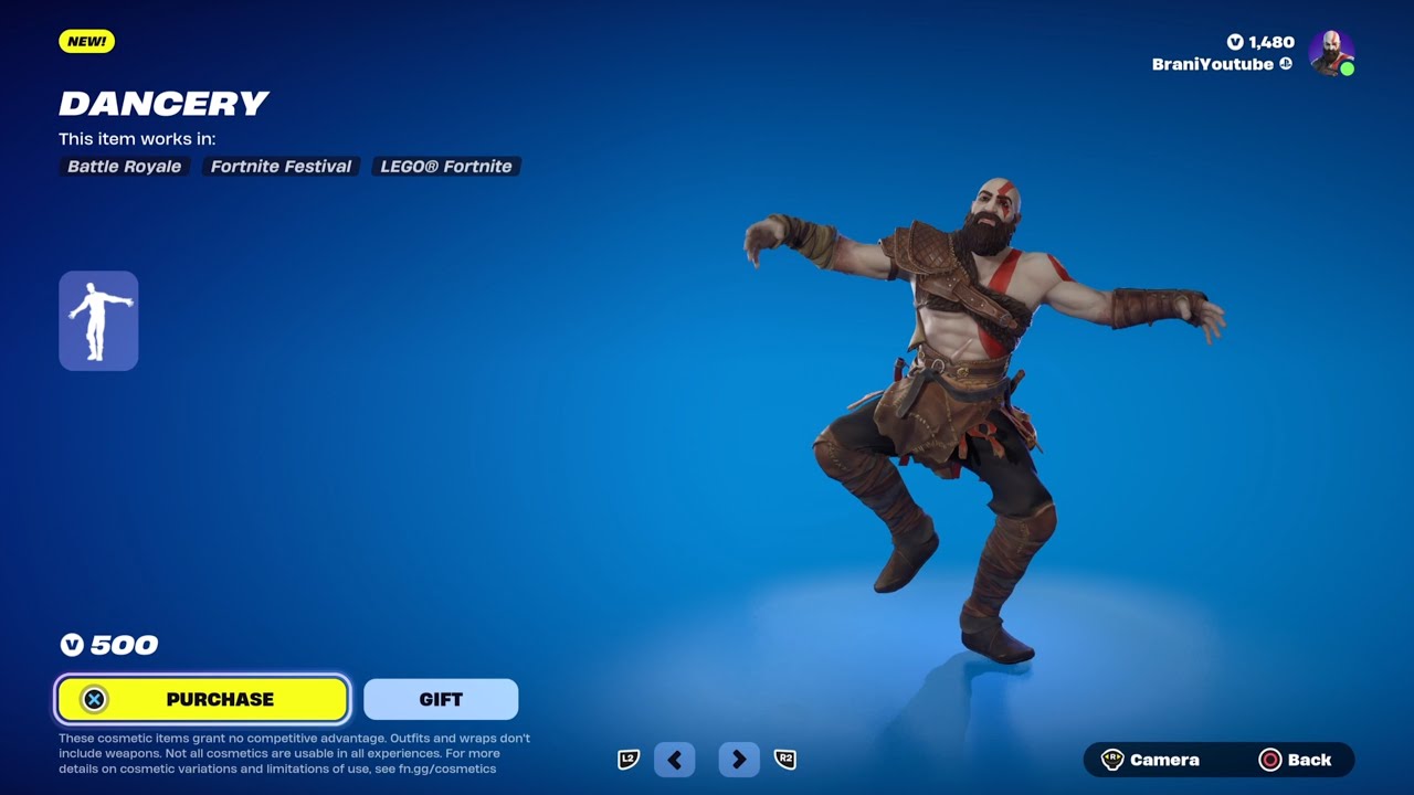 Dancery Fortnite Emote YouTube