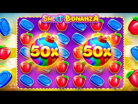 Видео: ПОЙМАЛ ЗАНОС НА 2.000.000 РУБЛЕЙ, ВЫПАЛ Х50 НА СПИН?! / Бонус В Слоте Sweet Bonanza / заносы недели