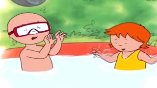 Caillou em Português ★ Caillou e Rosie Lutam na Piscina ★ Compilação de Episódios ★ Desenho Animado