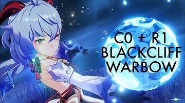 C0 Ganyu + R1 Blackcliff Warbow Showcase Spiral Abyss 12-1 [Realistic/F2P]