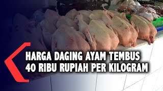 Harga Daging Ayam di Medan Capai Rp 36 Ribu Per Kilogram. 