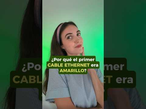 🟡 El primer Ethernet era amarillo. Pero… ¿por qué eligieron precisamente ese color?