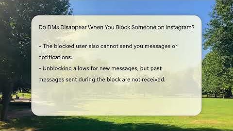 Do DMs Disappear When You Block Someone on Instagram? - Everyday-Networking
