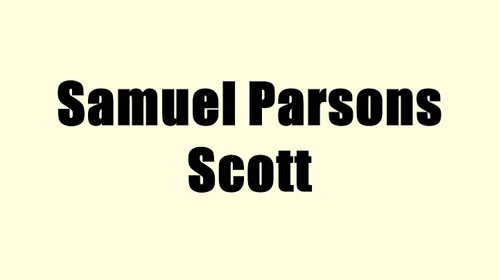 Samuel Parsons Scott
