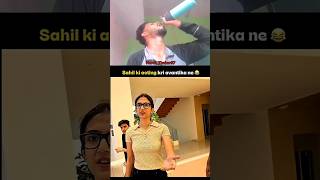 Sahil  Ki acting kri Avantika ne 😂| #souravjoshifunny #viral #shorts #reaction #funny #memes #fyp