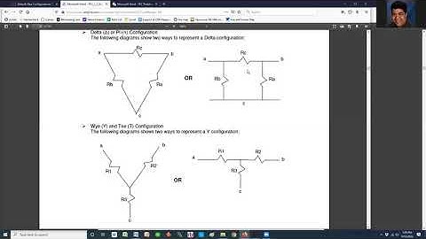 FEC11.5 Delta/pi and Wye/Tee resistor network