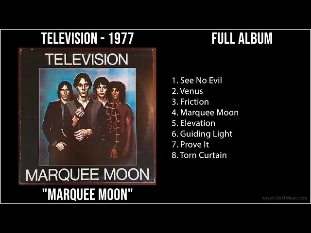 Television - Marquee Moon (1977) full Album 