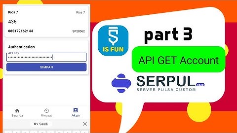 Cara Integrasi API Server Pulsa Get Account Serpul.co.id di sketchware part 3 sketchware is fun