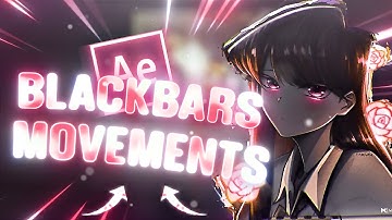 Jow Fly Black Bars Movement - After Effects AMV Tutorial