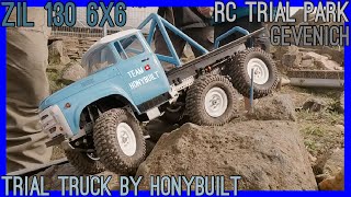 RC TRIAL TRUCK ZIL 130 6X6 MODEL YEAR 1962 - 1994 RC MODEL OFFROAD TRUCK BY HONYBUILT IN SWITZERLAND