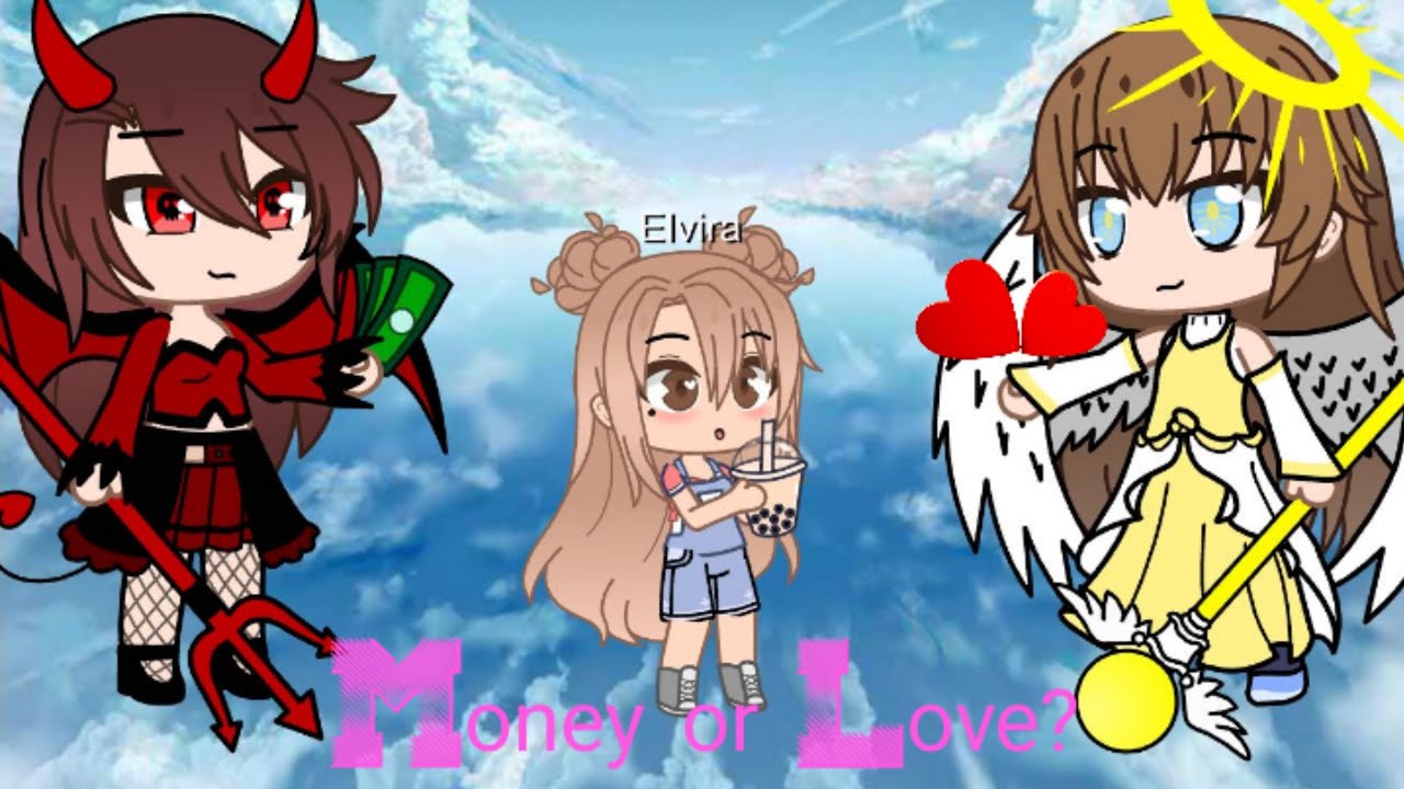 Money or Love? || Gacha meme || #edit #gachaclub #gacha #memes - YouTube
